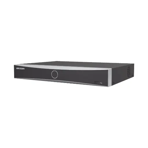 DS-7616NXI-K1(B) NVR 12 Megapíxel (4K) / 4 canales IP / 4 Puertos PoE+ / Reconocimiento Facial / AcuSense (Evita Falsas Alarmas) / 1 Bahías de Disco Duro / HDMI en 4K / 300 Metros PoE Modo Extendido